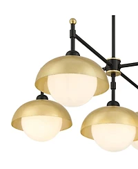 Possini Euro Design Possini Euro Siegel Wide Gold 5-Light Chandelier