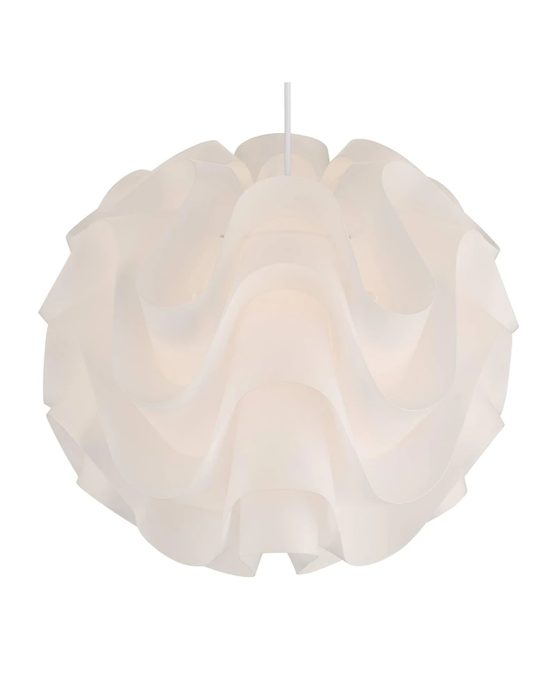 Possini Euro Design Parhelia Wide Cloud Orb Pendant Light