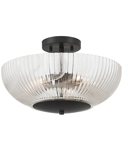 Possini Euro Design Molini 15 Bowl 3-Light Ceiling Light