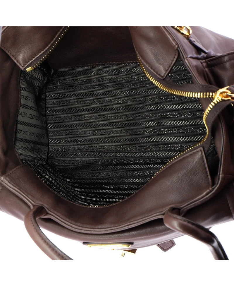 Pre-Owned Prada Medium Explore Tote Nappa Leather