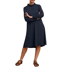 Celtic & Co. Women's Roll Neck Jersey Dress