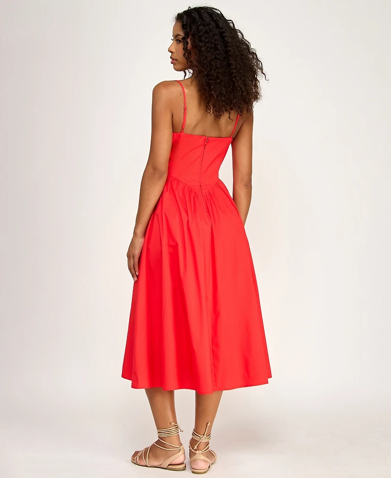 Seni & Cade Juniors' Pleated Midi Dress
