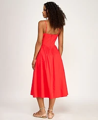 Seni & Cade Juniors' Pleated Midi Dress