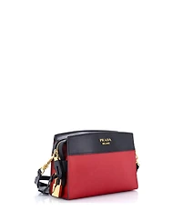 Pre-Owned Prada Bibliotheque Crossbody Saffiano Leather