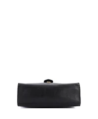 Pre-Owned Gucci Medium Gg Marmont Top Handle Bag Leather