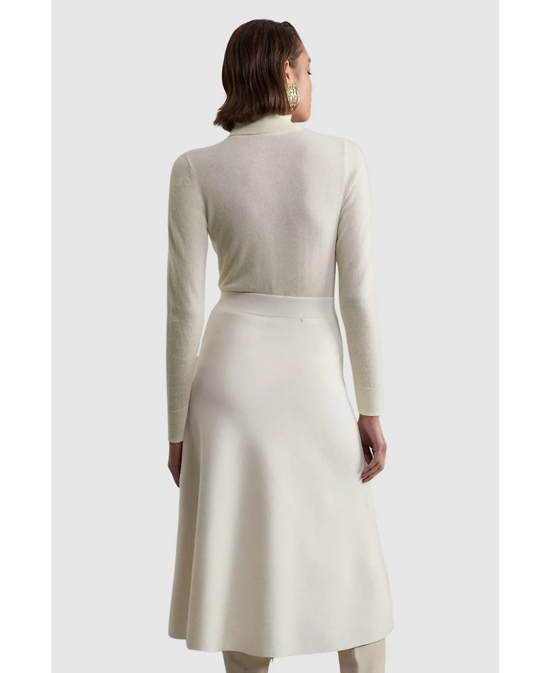 Karen Millen Women's Milano Knit Full Midi Skirt