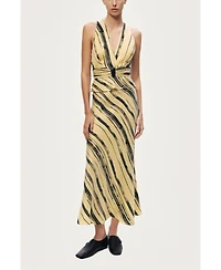 Nocturne Women's Lightweight Printed Midi Skirt