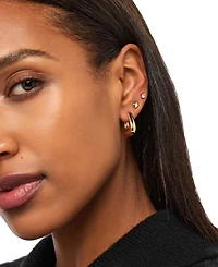 Ana Luisa Clara Studs Gold-Plated Mini Stud Earrings