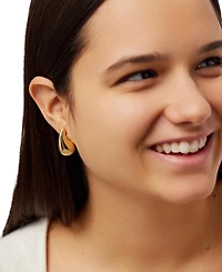 Ana Luisa Kiara Gold-Plated Statement Earrings