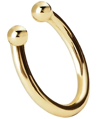 Ana Luisa Gold-Plated Simple Cuff Earrings