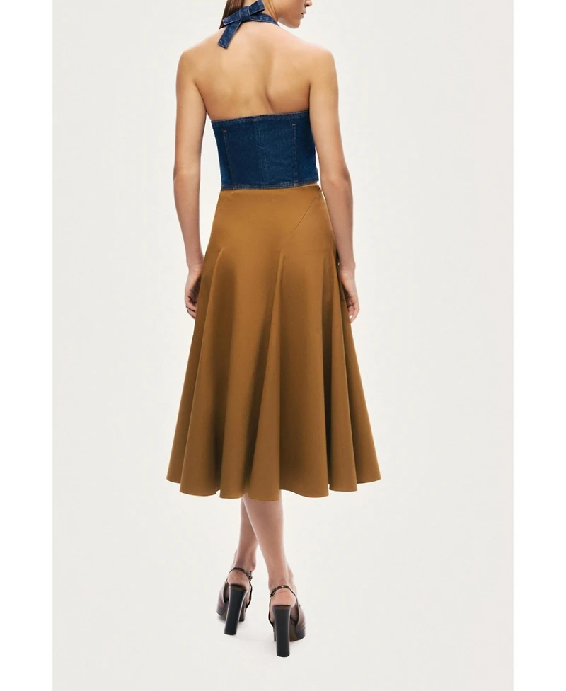 Nocturne Women's Flared Midi Skirt