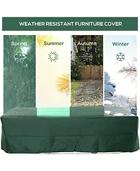 Outsunny 97" x 65" x 26" Waterproof Patio Furniture Cover,