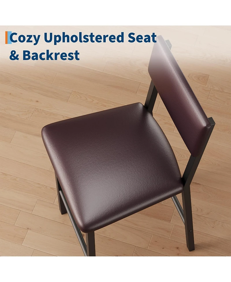 gaomon 3-Piece 2-Person Counter-Height Bar Table Set