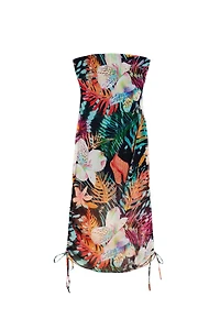 Desigual Women's Tropical Bandeau Dress