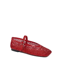 Grace Footwear Christen Netted Leather Mary Jane