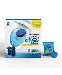 Pursonic Automatic Toilet Bowl Cleaner Tablets Stain & Odor Removal, Long-Lasting Freshness, Water Indicator