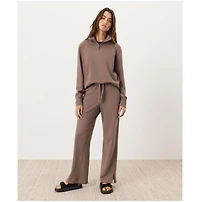 Pact Women's Cloud Knit Quarter Zip Made with Organic Cotton