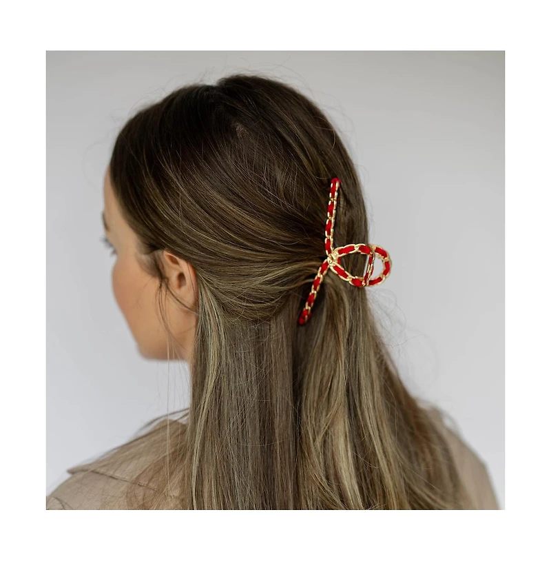 Headbands of Hope Women's Raffia Looped Hair Claw Clip