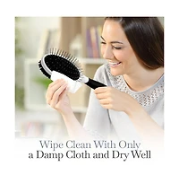 Aronkl Steel Pin & Nylon Bristle Pet Brush for Dogs & Cats