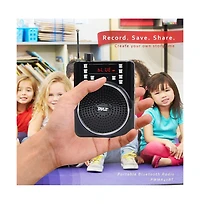 Pyle PWMA40BT Waist Band Portable Pa System - Voice Amplifier, MP3 Bluetooth Speaker