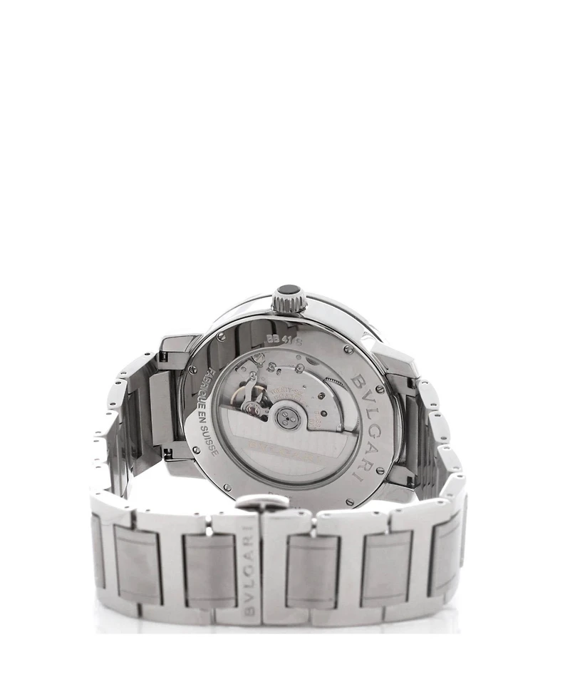 Pre-Owned Bvlgari Bvlgari Bvlgari Solotempo Automatic Watch in Stainless Steel 41mm
