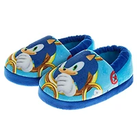 Sonic The Hedgehog Toddler Sega Kids' Slippers Lightweight, Plush