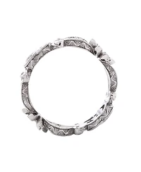 Pre-Owned Gucci Gg Flora Band Ring