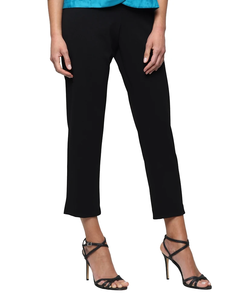 Alex Evenings Petite Pull-On Cropped Pants