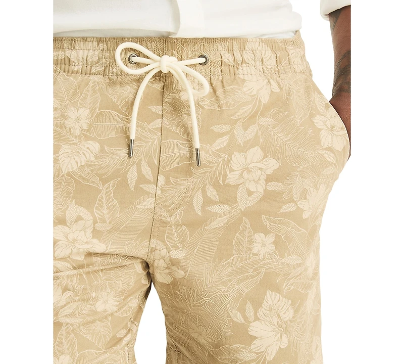 Nautica Men's 7" Printed Pull-On Shorts