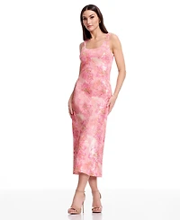 Dress the Population Women's Sleeveless Midi