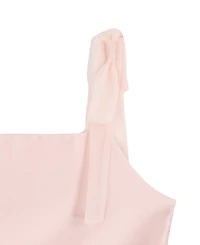 Rare Editions Girls' 7-16 Square-Neck Sleeveless Dress