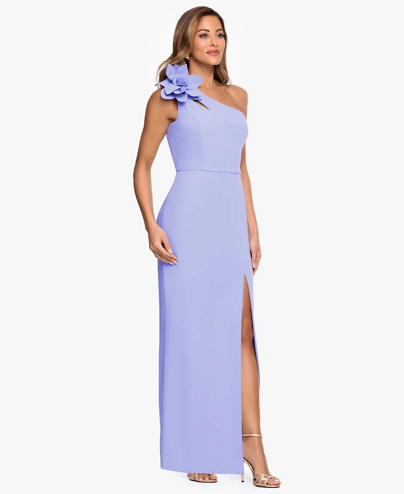 Xscape Petite One Shoulder Dress