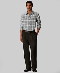Calvin Klein Men's Yarn-Dyed Plaid Classic Shirt