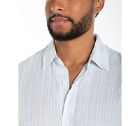 Liverpool Los Angeles Men's Short-Sleeve Button-Up Shirt