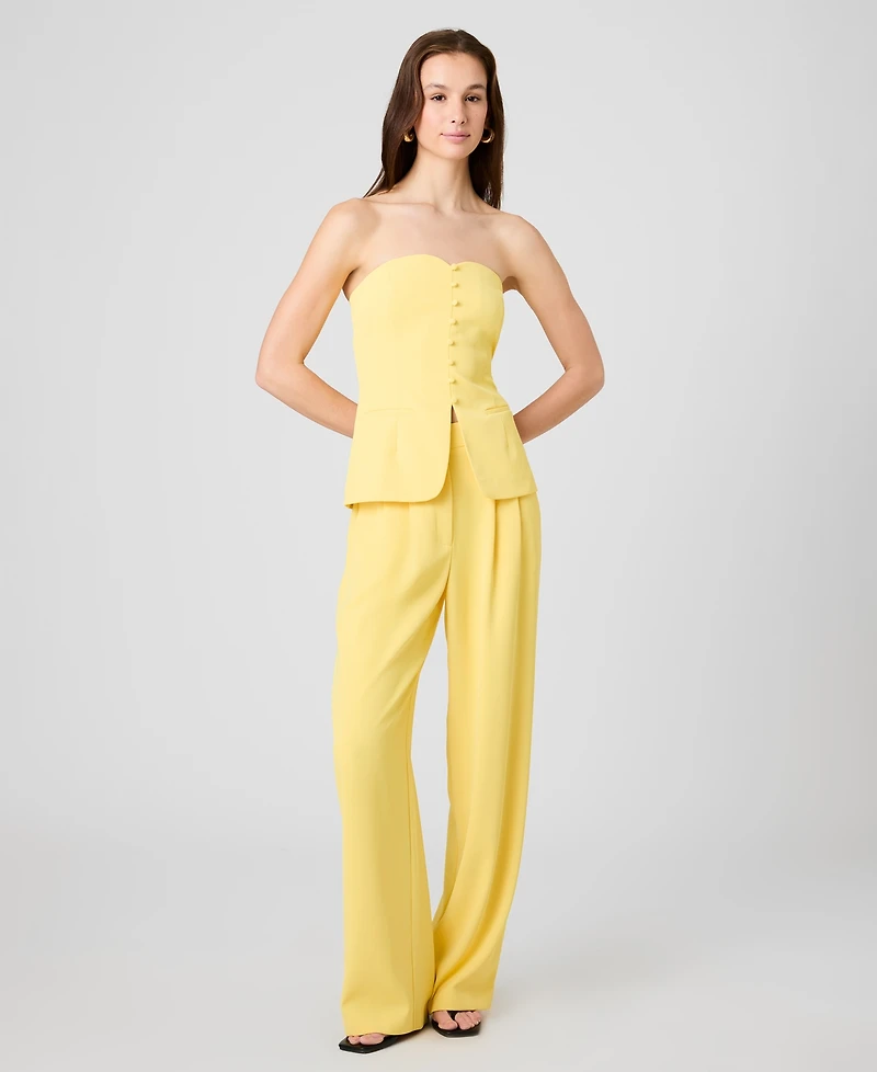 French Connection Women's Relaxed-Fit Trouser Pants