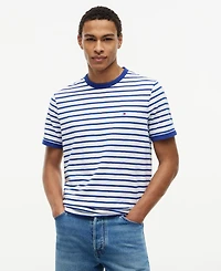 Tommy Hilfiger Men's Slub Yarn-Dye Stripe T-Shirt