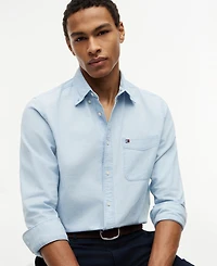 Tommy Hilfiger Men's Chambray Solid Shirt