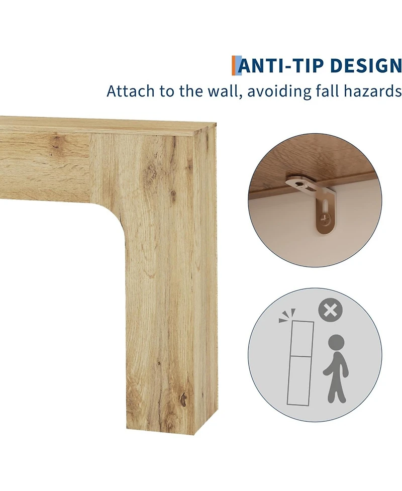 gaomon 63'' Slim Console Table for Entryway