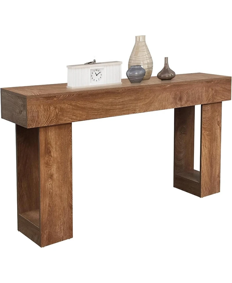 gaomon 63 Inches Long Console Table, Wooden Entry Table for Entryway, Rustic Sofa Tables Behind Couch, Farmhouse Entryway Tables for Hallway