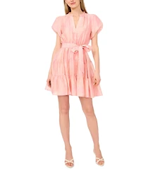 Vince Camuto Women's V-Neck Mini Dress