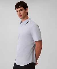 Calvin Klein Men's Solid Short-Sleeve Shirt