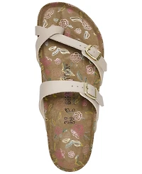 Birkenstock Women's Mayari Birko-Flor Floral Footbed Sandals from Finish Line