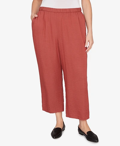 Alfred Dunner Plus Spice Market Wide-Leg Pants