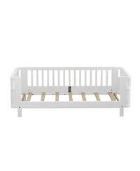 Streamdale Furniture Wood Low Profile Twin Platform Bed with Rails