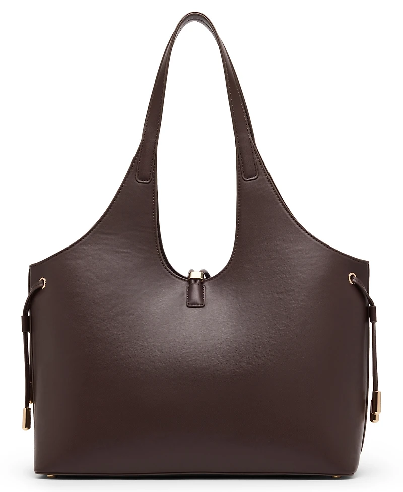 Anne Klein Medium with Animal Print Pouch Tote Handbag