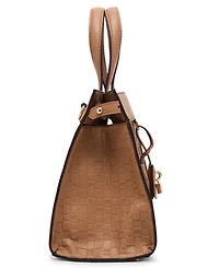 Anne Klein Medium Convertible Embossed Satchel Handbag