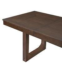 Streamdale Furniture Extendable Farmhouse Dining Table
