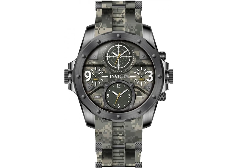 Invicta Men's 43768 Coalition Forces Quartz PC20S Camouflage Dial Watch