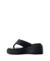 Therapy Australia Women's Flames Square Toe Wide Wedge Sandal