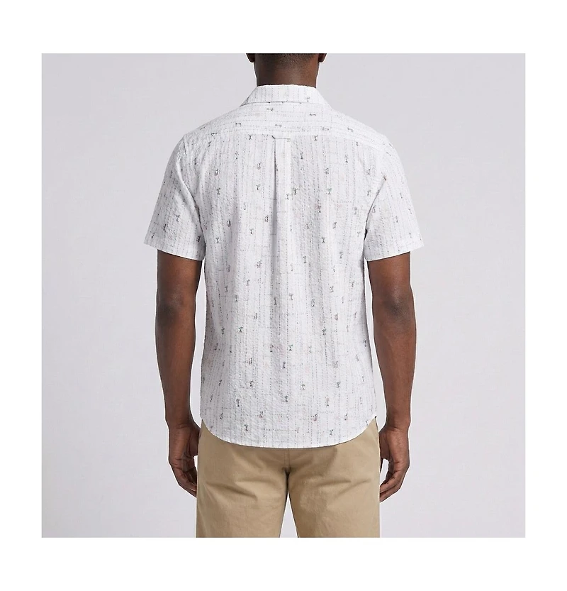 Surfside Supply Co. Men's Joey Seersucker Cocktail Shirt